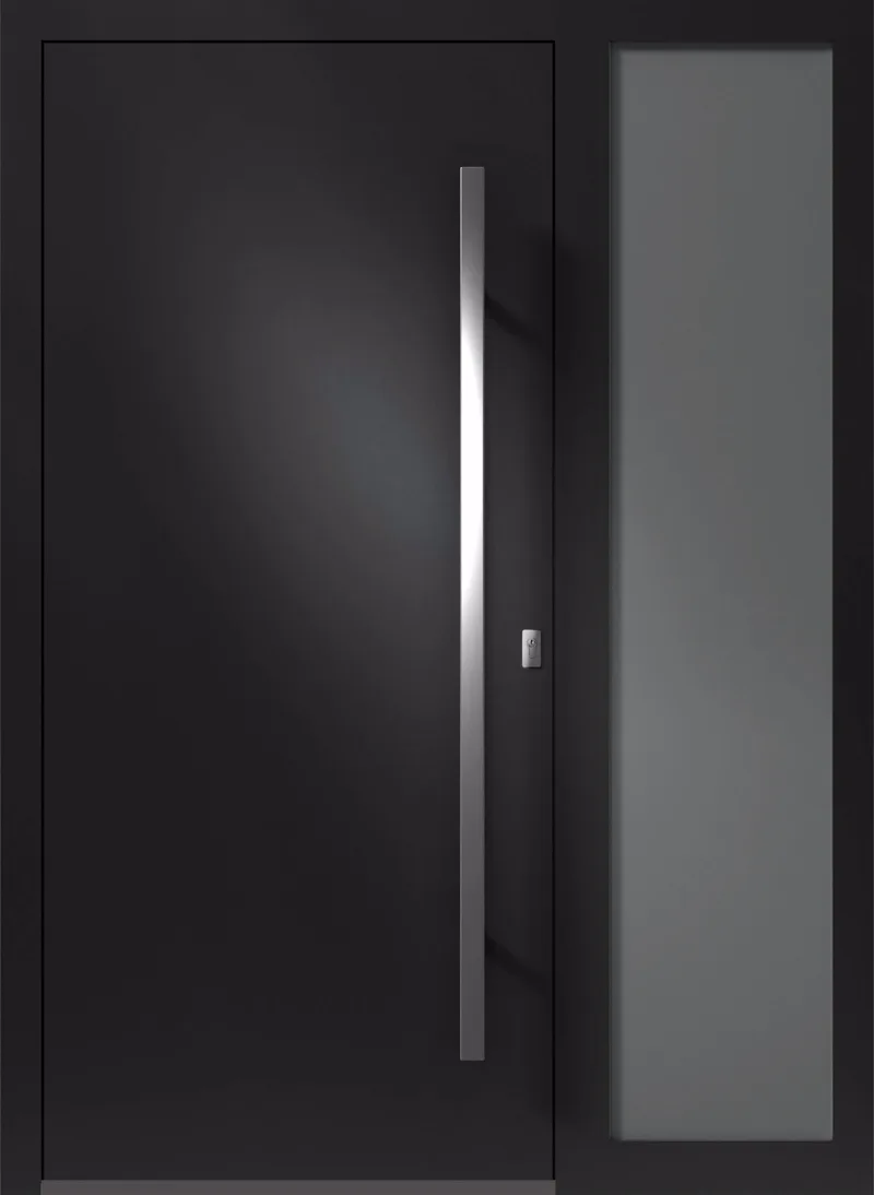Hliníková výplň GAVA Aluminium 500 – moderné prevedenie v antracite RAL 9005