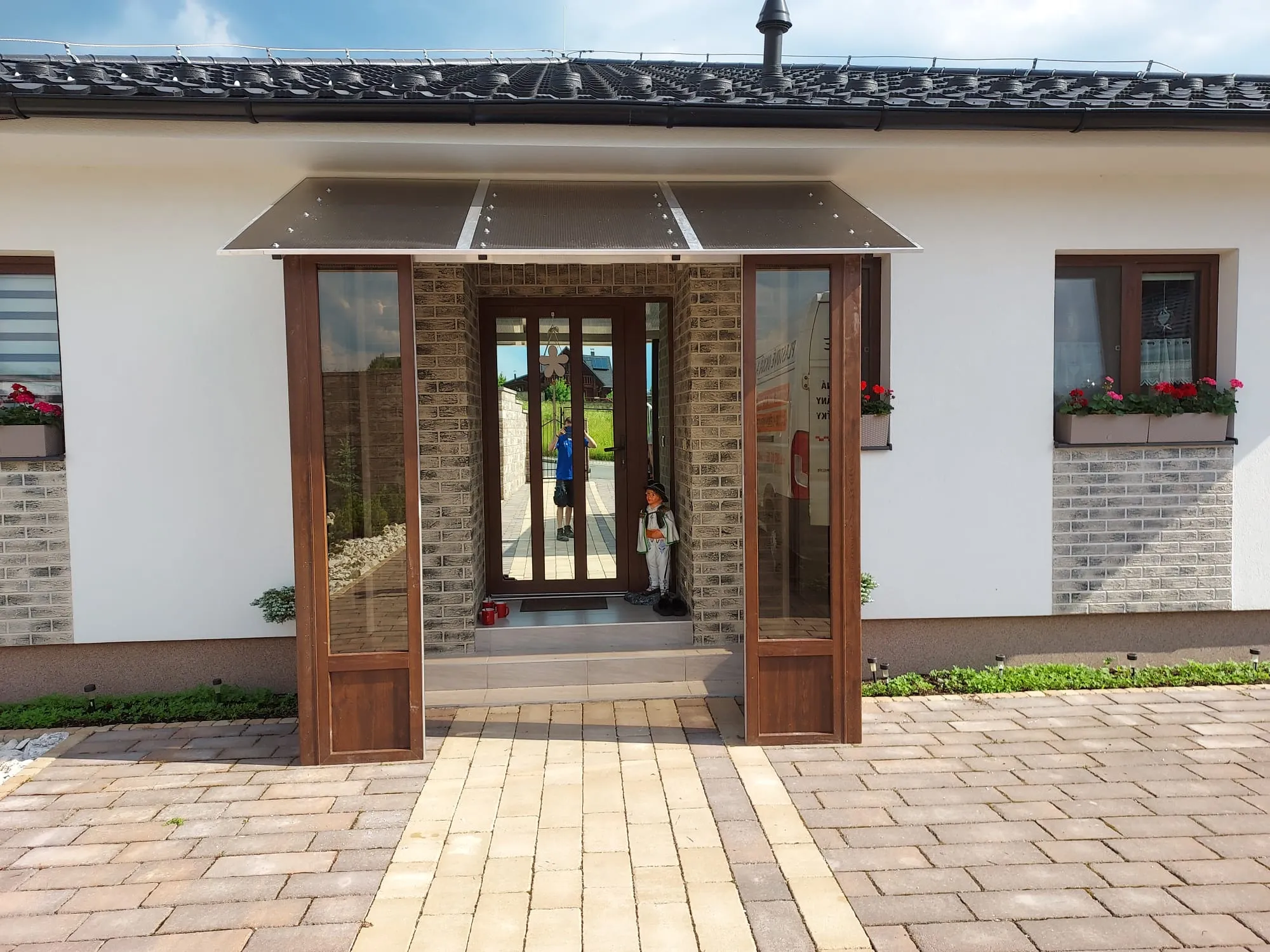 Zastrešená veranda